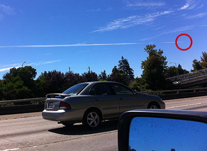 contrail oakland chemtrail